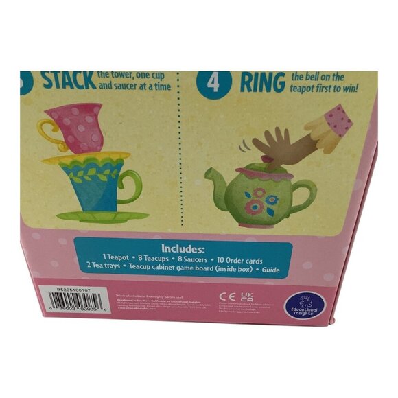 Educational Insights Teacup Pile-Up! Preschool Relay Game Fun Educational Game - Picture 6 of 11